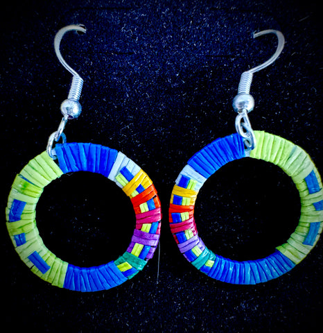Quilled Small Circle earrings