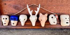 Miniature  7 Clan Mask Set by Richard Owle
