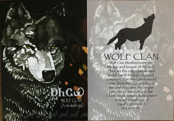 Cherokee Clan note cards