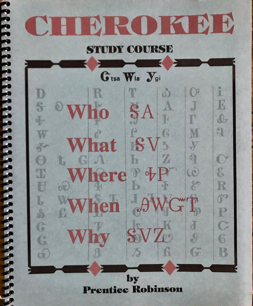 Cherokee Language Workbook and Instructional CD