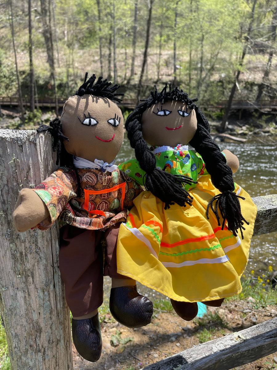 Traditional Cherokee Doll Medicine Man Crafts