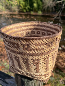 Peace Pipe Basket by Ramona Lossie