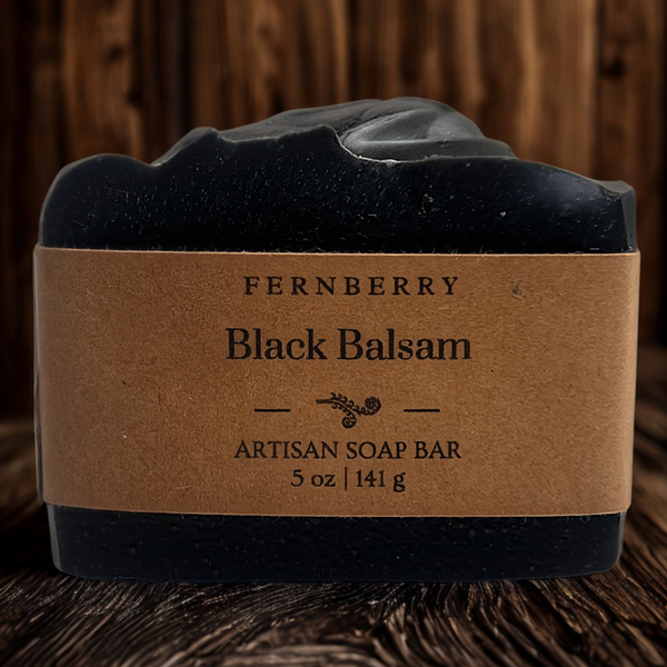 Black Balsam - Activated Charcoal Handmade Vegan Soap