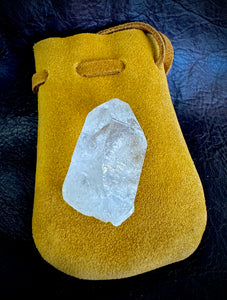 Medicine Bag with Crystal