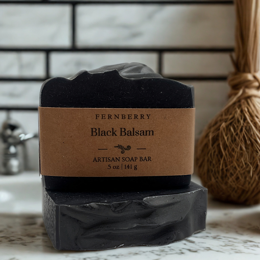 Black Balsam - Activated Charcoal Handmade Vegan Soap