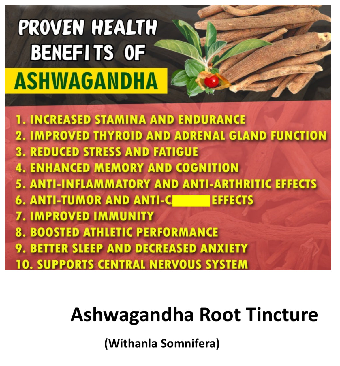 Ashwagandha Tincture