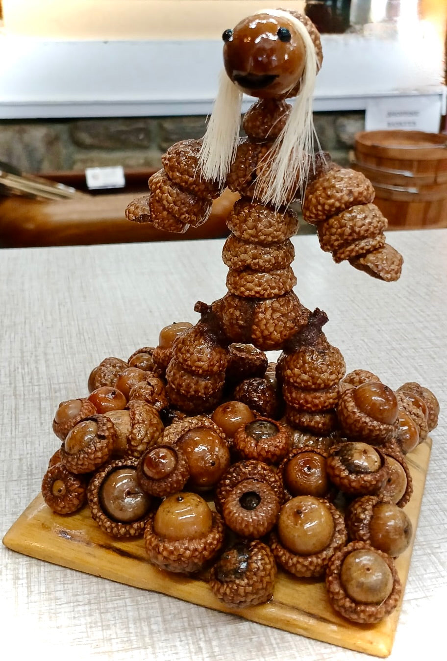 Acorn Figurine