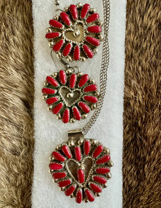 Navajo pendant/earrings set