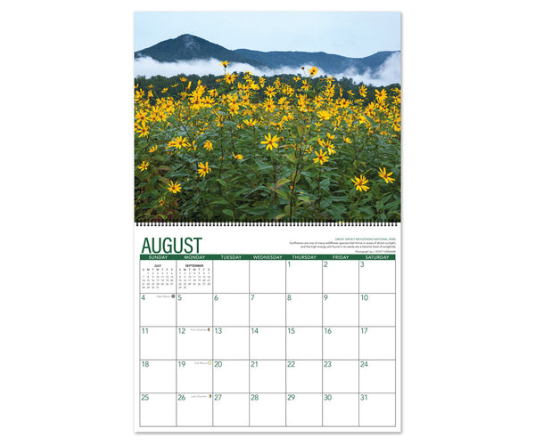 Great Smoky Mountains 2024 Calendar by J Scott Graham