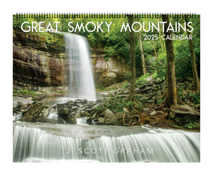 Great Smoky Mountains 2025 Calendar by J Scott Graham