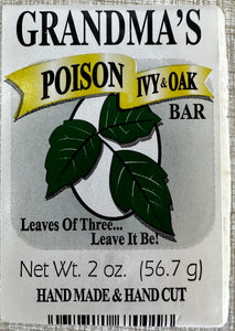 Grandma's Poison Ivy Bar
