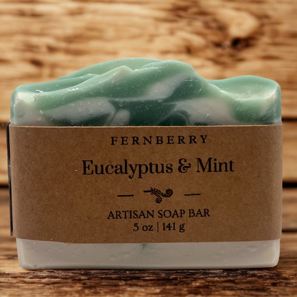 Eucalyptus & Mint - Handcrafted Vegan Soap