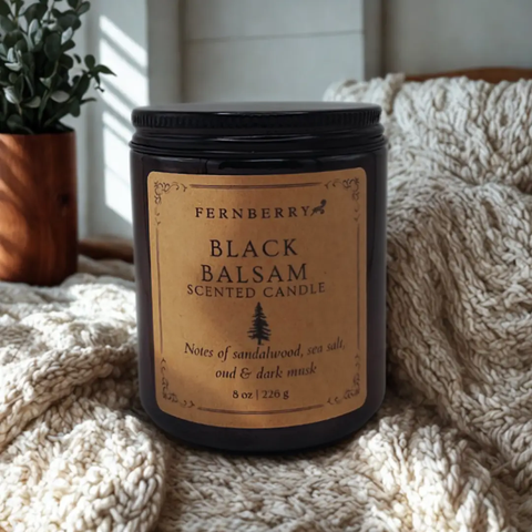 Black Balsam Candle