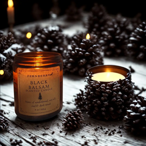 Black Balsam Candle