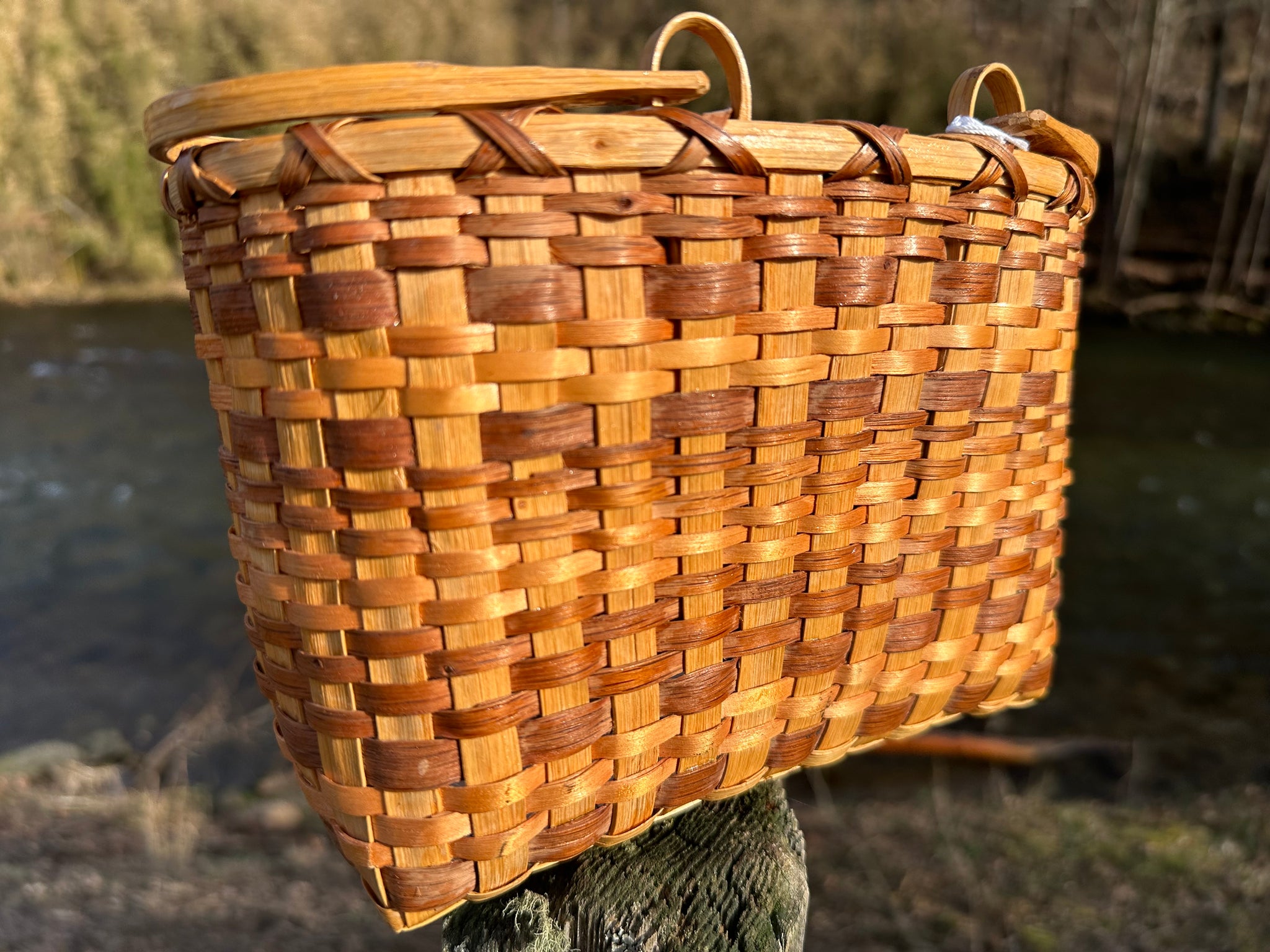 Small Drop Handle Basket, Emma Taylor