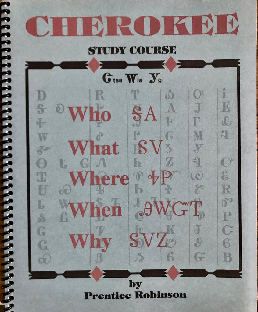 Cherokee Language Workbook and Instructional CD – Medicine Man Crafts