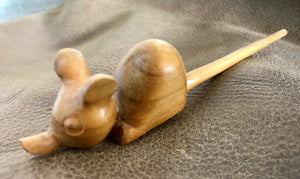Mouse Wood Carving